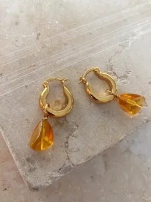 Shyla - Priya Earrings (Citrine)