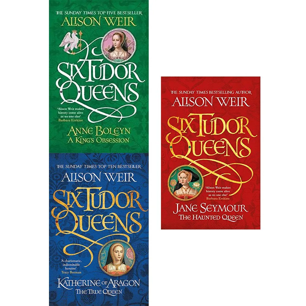 Six tudor queens alison weir collection 3 books set