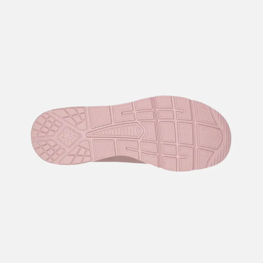 Skechers Uno 2 Golden Trim Womens Shoes - Pink/Gold