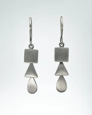 Small Organic Cascade Earrings