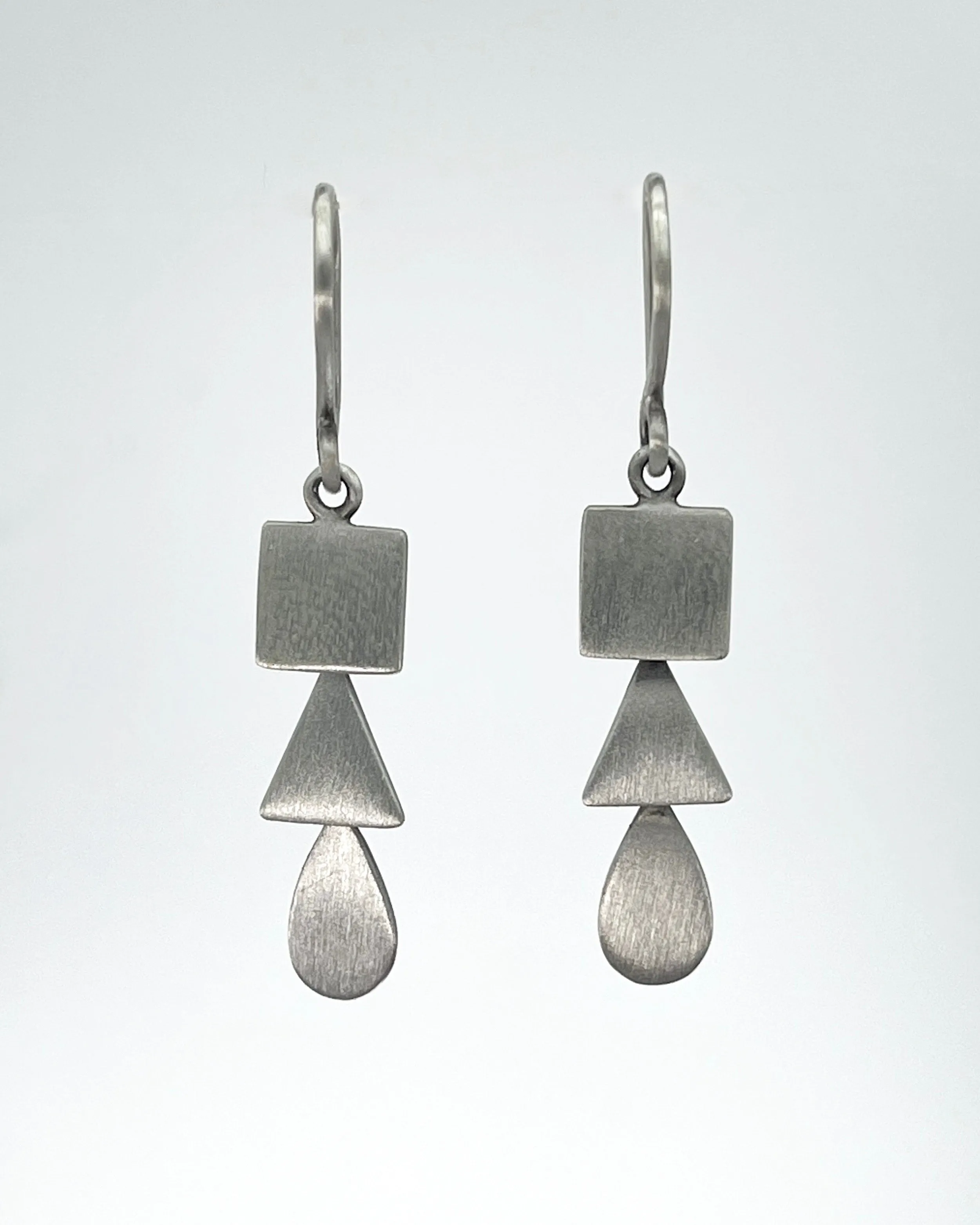 Small Organic Cascade Earrings