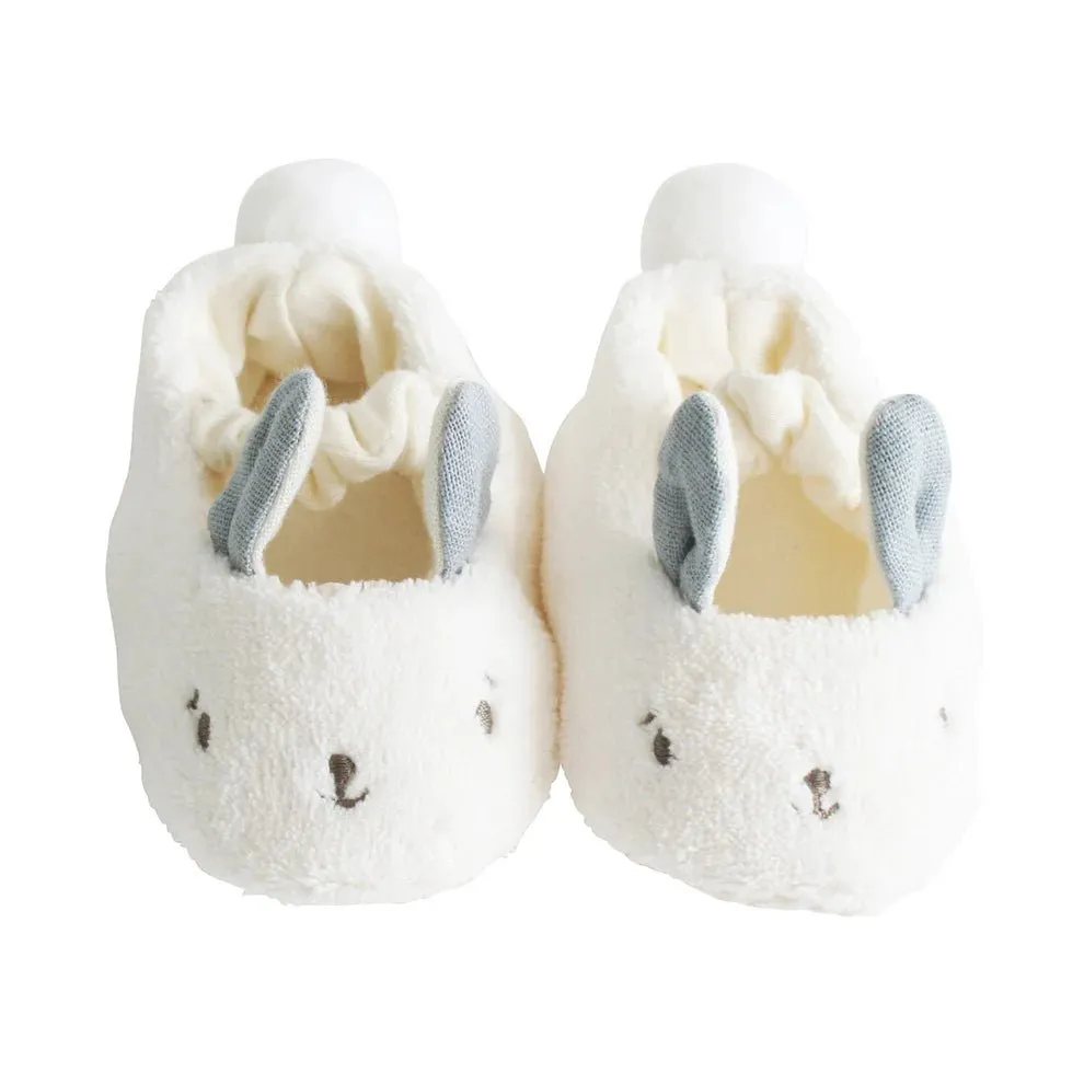 Snuggle Bunny Slippers Grey ( 0 - 6 months)