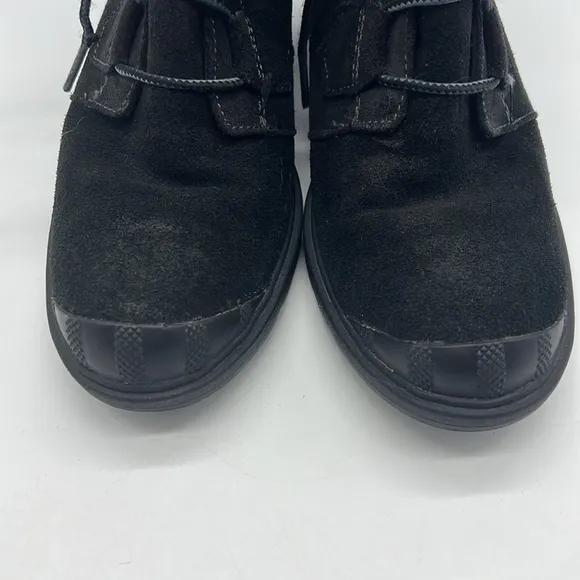 Sorel Women US 8 TORONTO booties suede leather lace up wedge NL2115