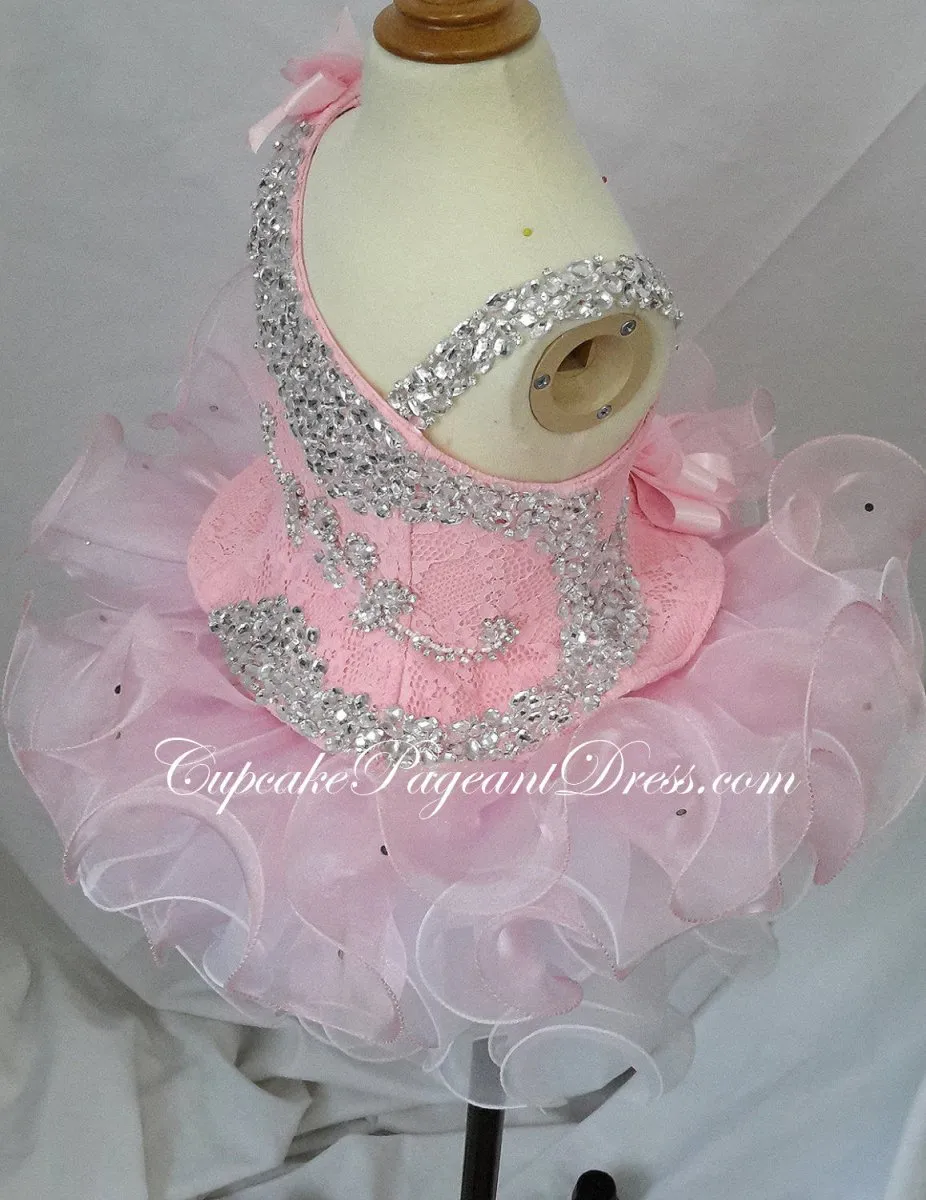 Sparkly Infant/toddler/baby/children/kids Girl's Pageant Dress