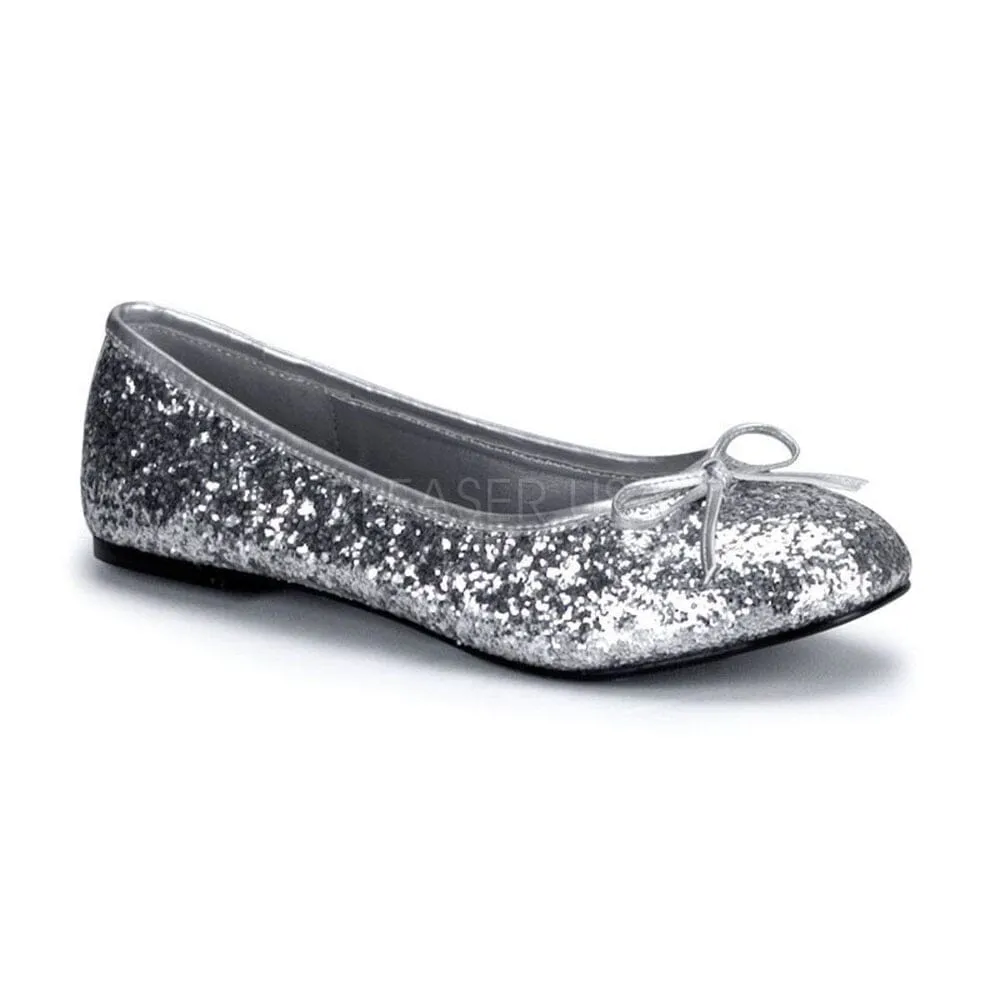 SS-STAR-16G Flat | Silver Glitter
