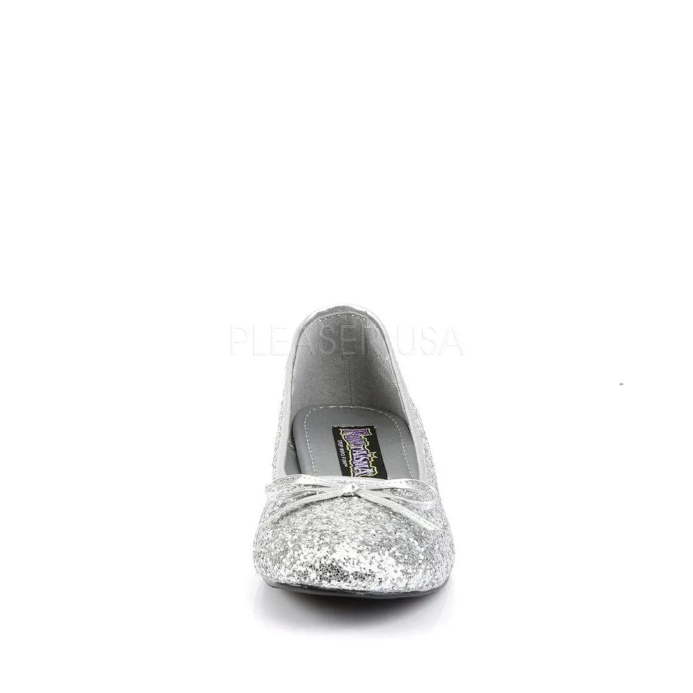 SS-STAR-16G Flat | Silver Glitter