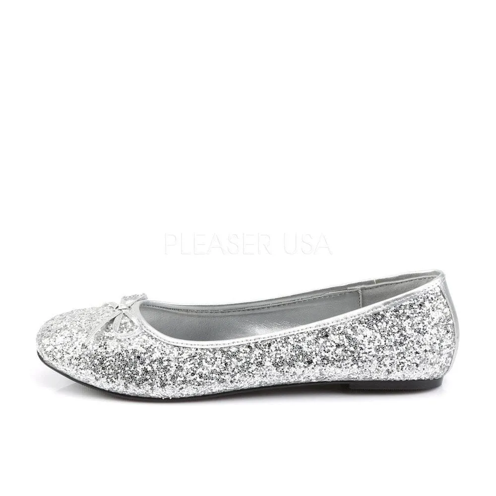 SS-STAR-16G Flat | Silver Glitter