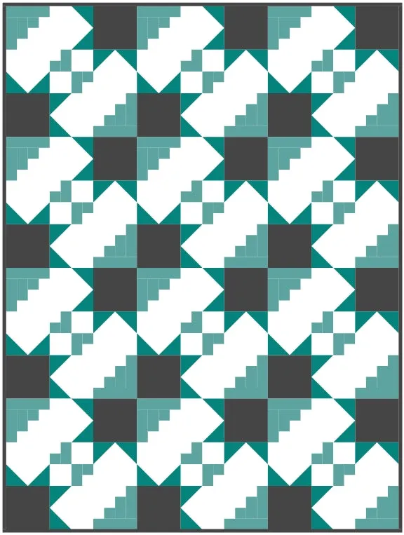 Star Zone Quilt Block Pattern