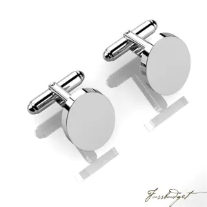 Sterling Silver Classic Oval Cufflinks