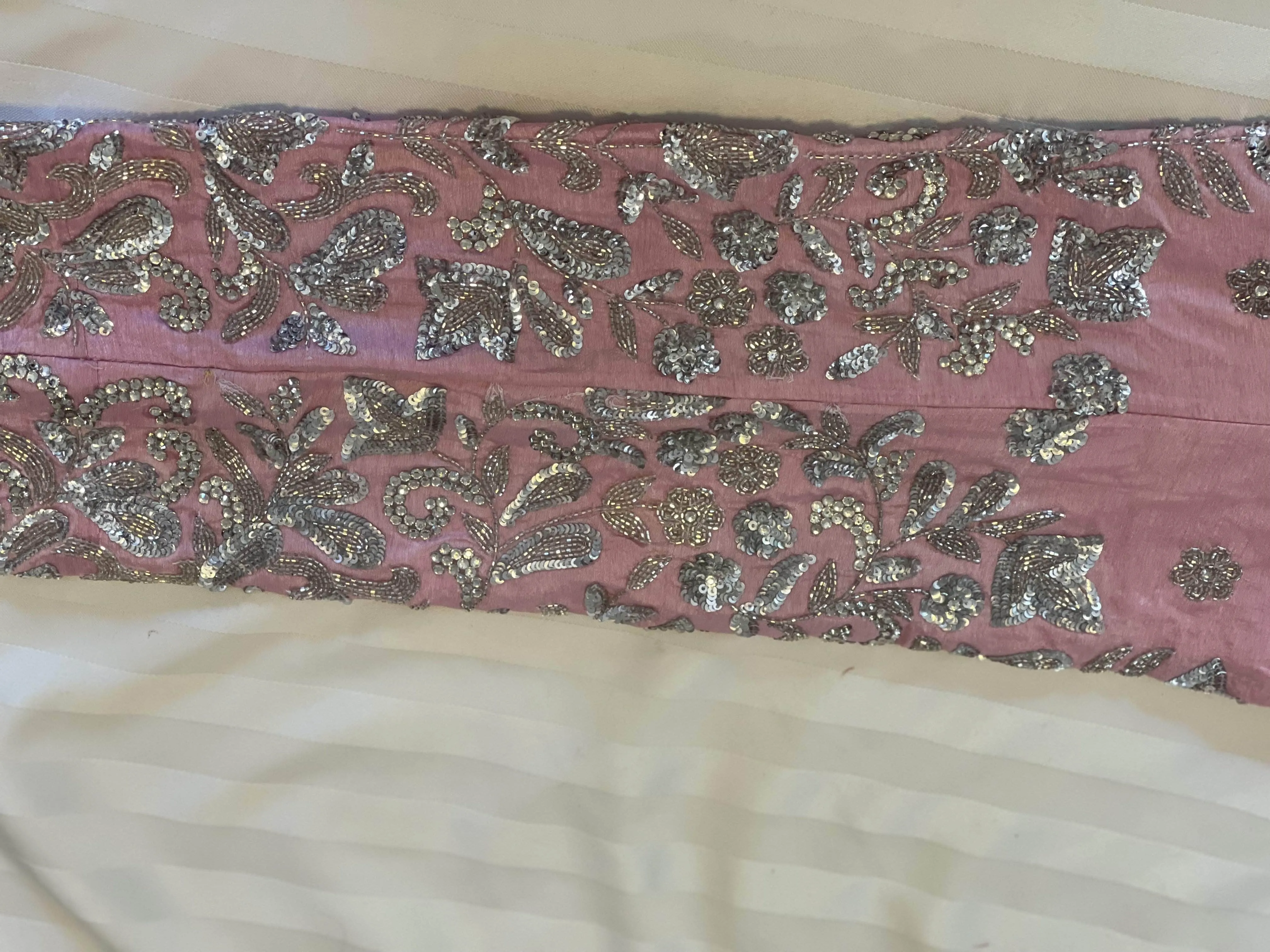 Stylish Pink Indo-western Georgette Gown