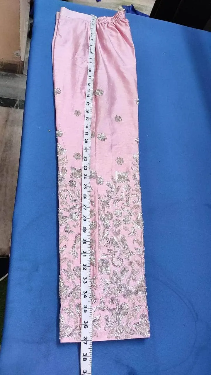 Stylish Pink Indo-western Georgette Gown
