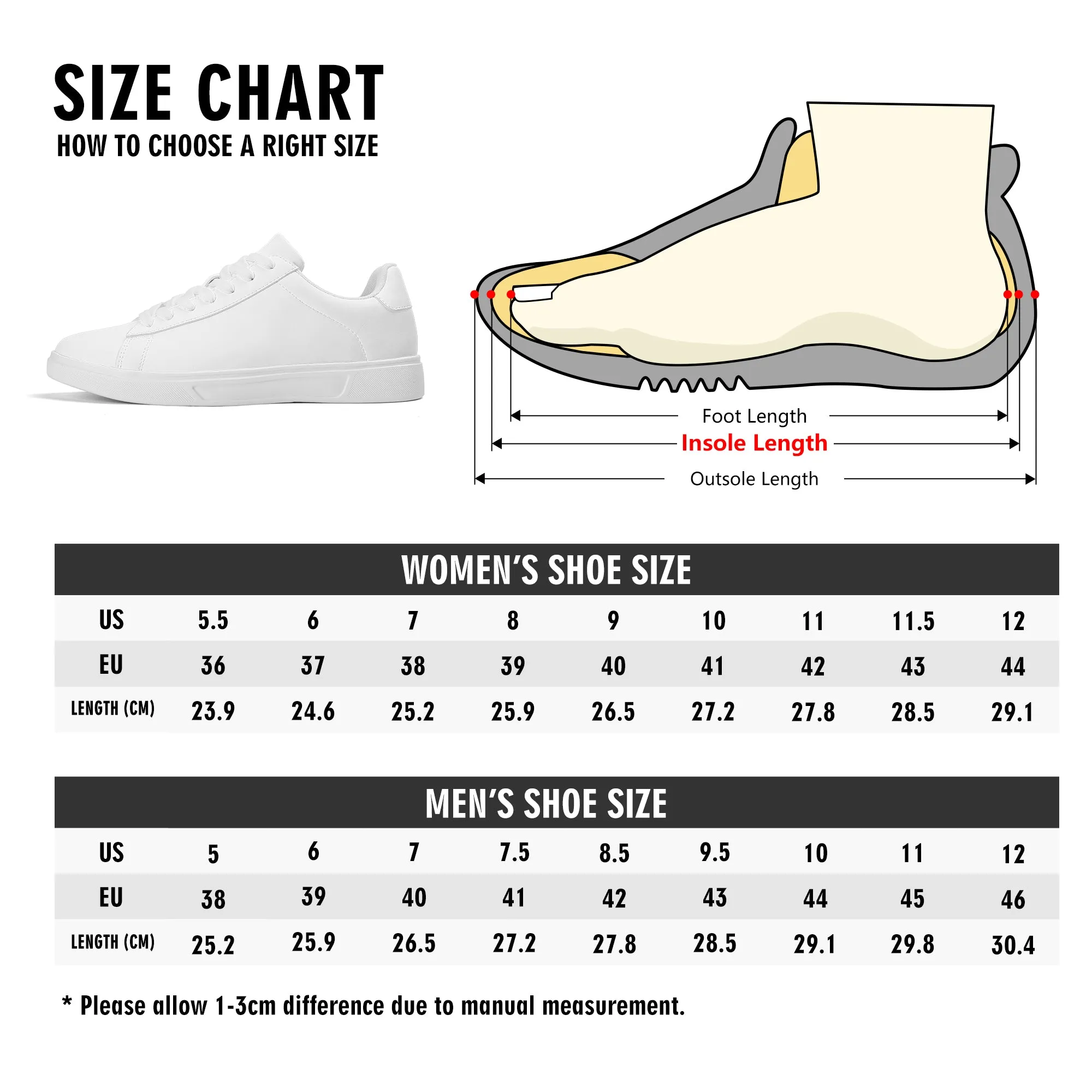 Sweet Scoop Unisex Low Top Leather Kicks