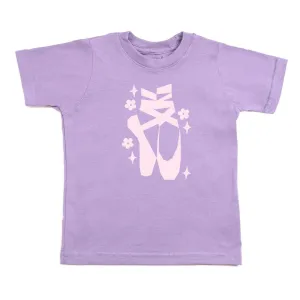 Sweet Wink Ballet Shoes S/S Lavender Tee