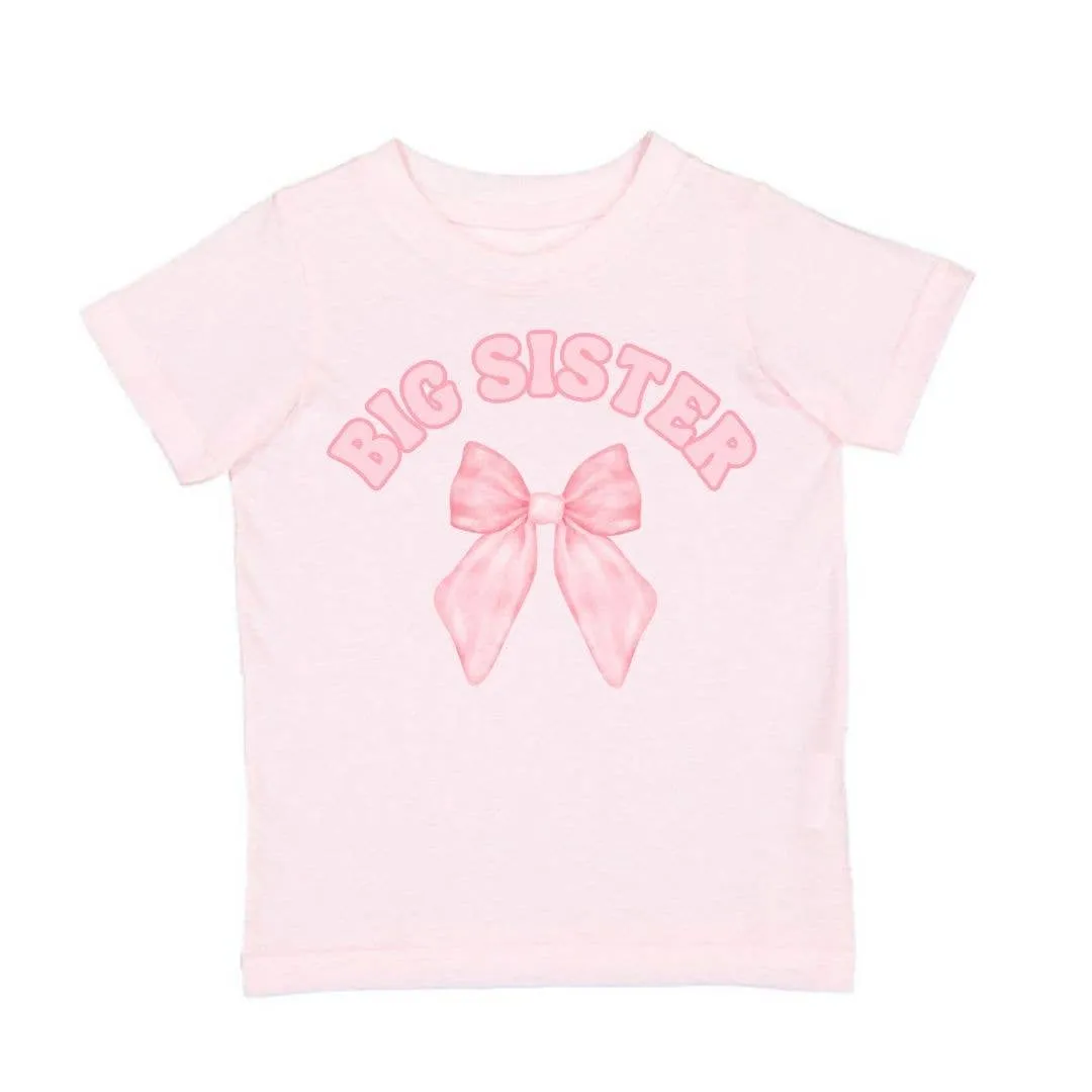 Sweet Wink - Big Sister Bow Short Sleeve T-Shirt