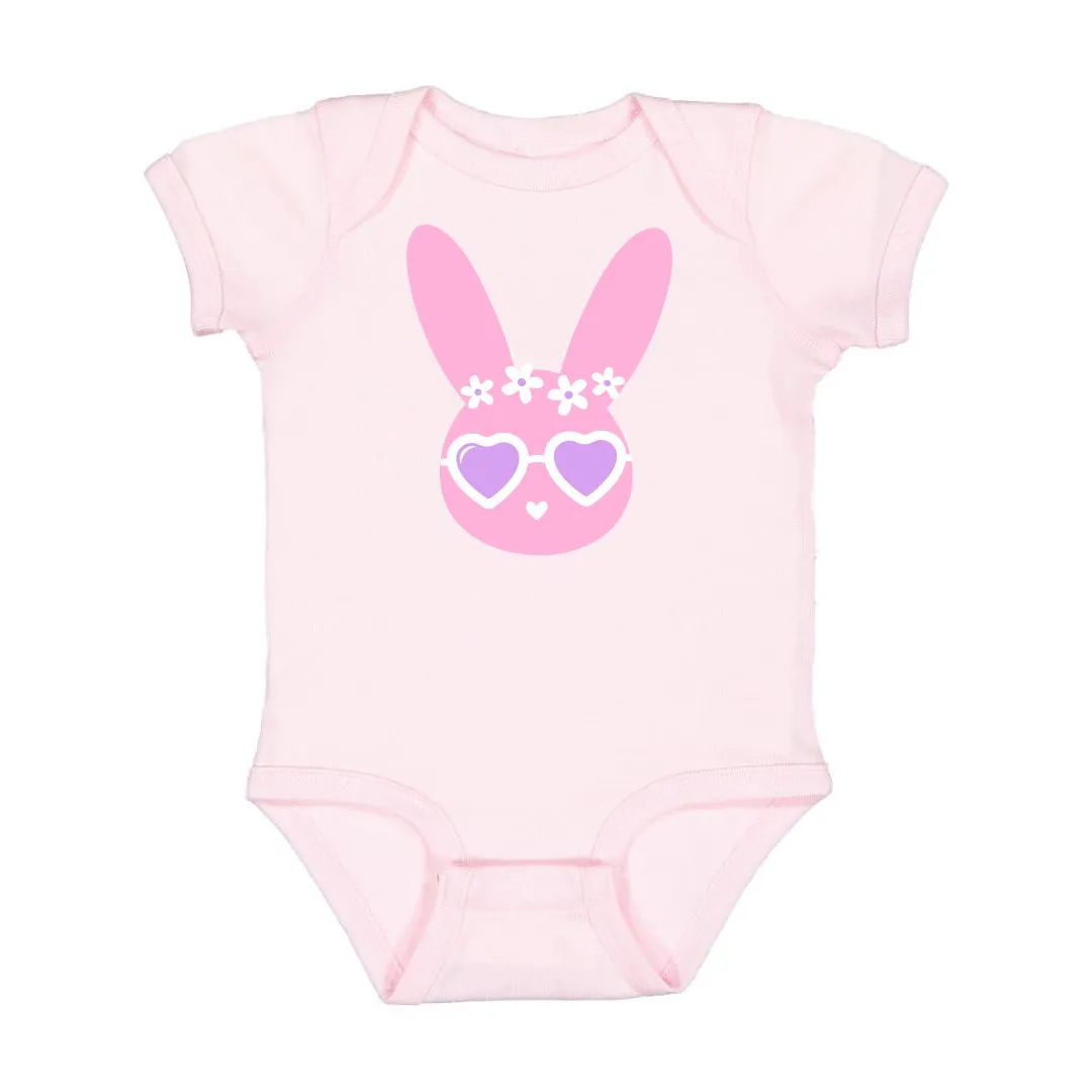 Sweet Wink Bunny Babe S/S Ballet Pink Bodysuit