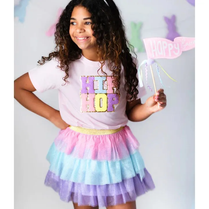 Sweet Wink Hip Hop Patch Easter Shirt - Ballet
