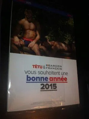 Tetu Magazine January 2015 ARMANDO SANTOS Christian Bale Plus Calendar Gay Int