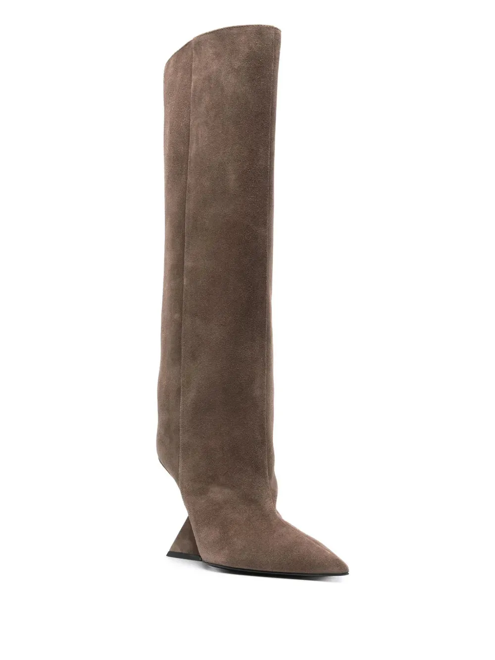 The Attico Cheope 105mm suede boots