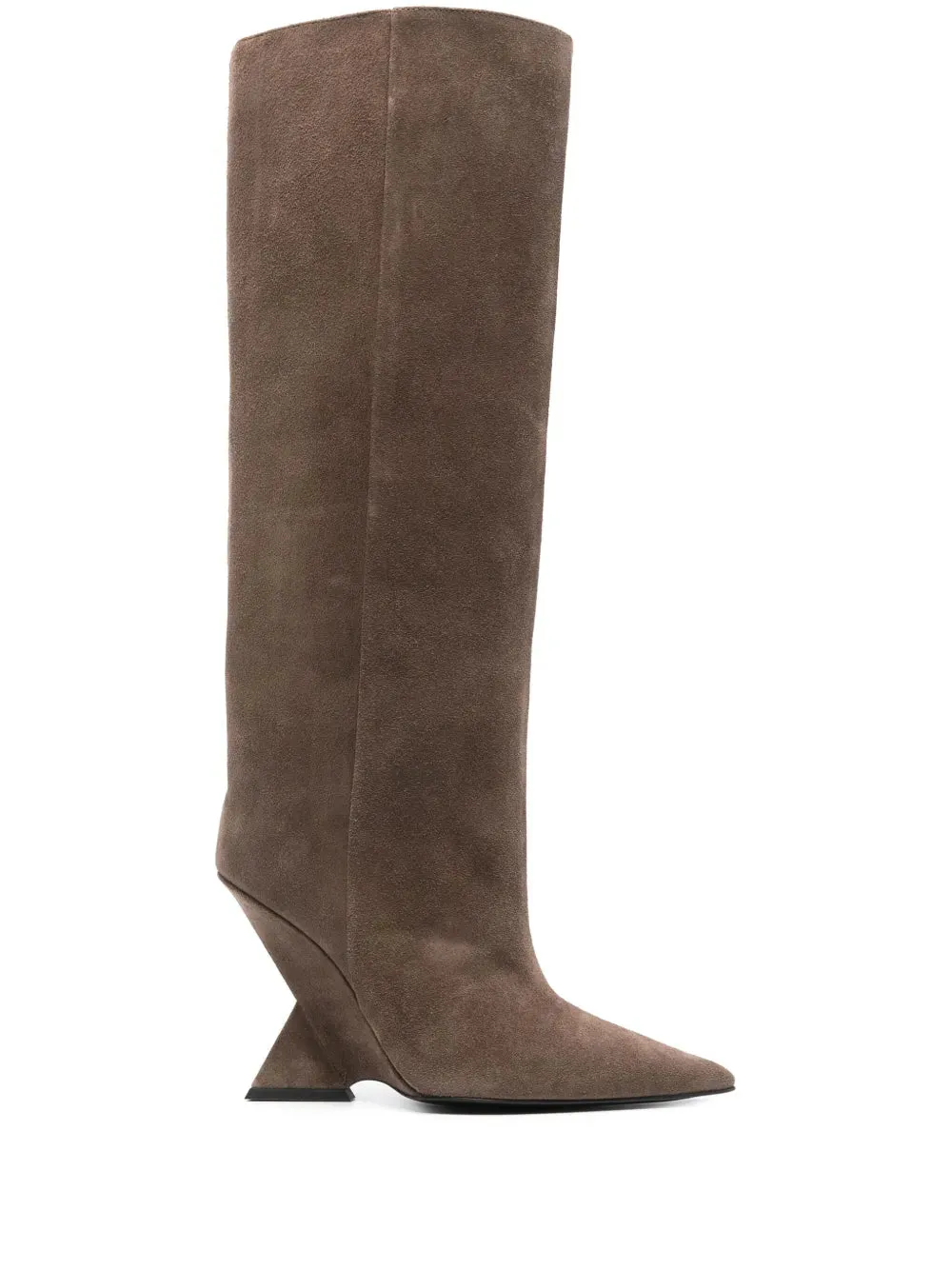 The Attico Cheope 105mm suede boots