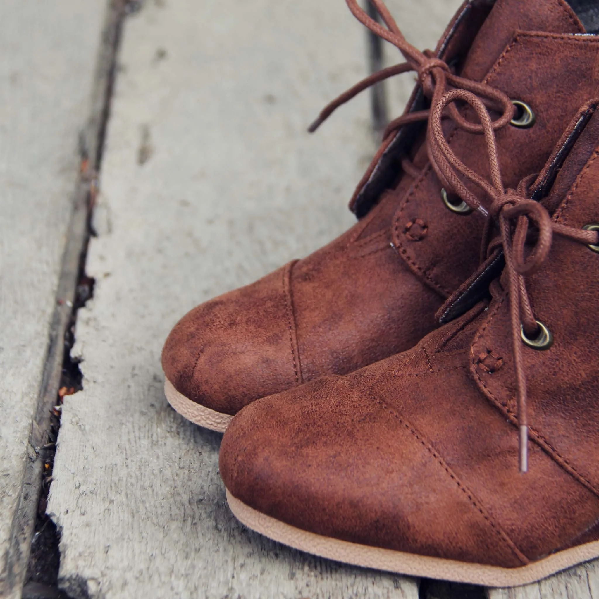 The Billie Plaid Booties