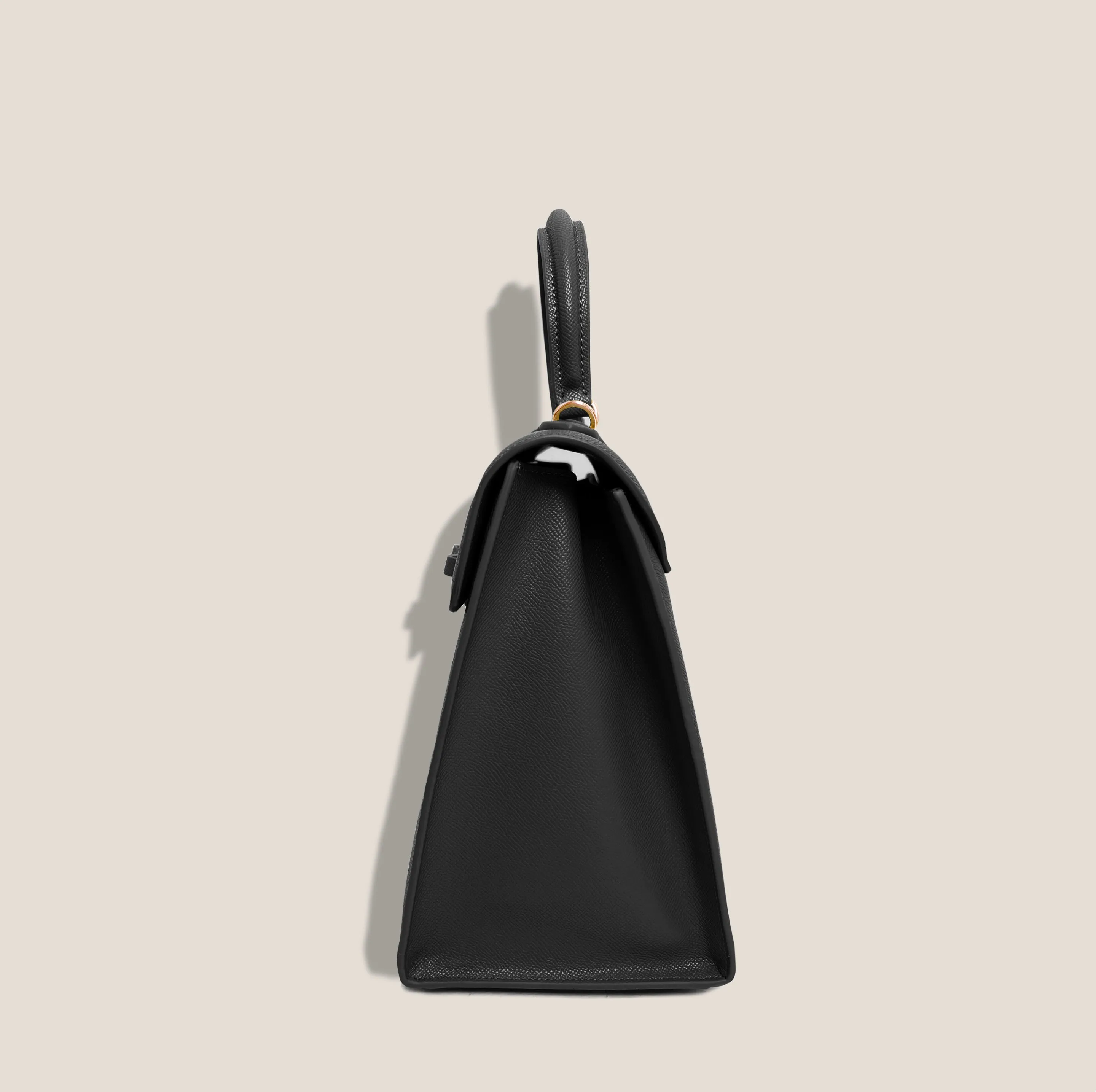 THE CARLTON BOW BAG in NOIR