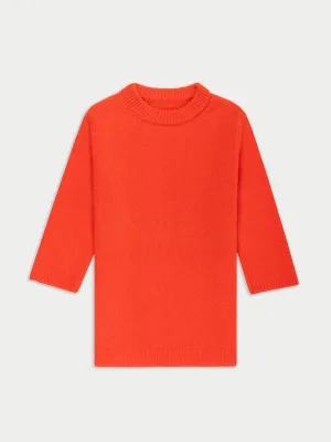 The Ella Elbow Sleeve Sweater in Cashmere