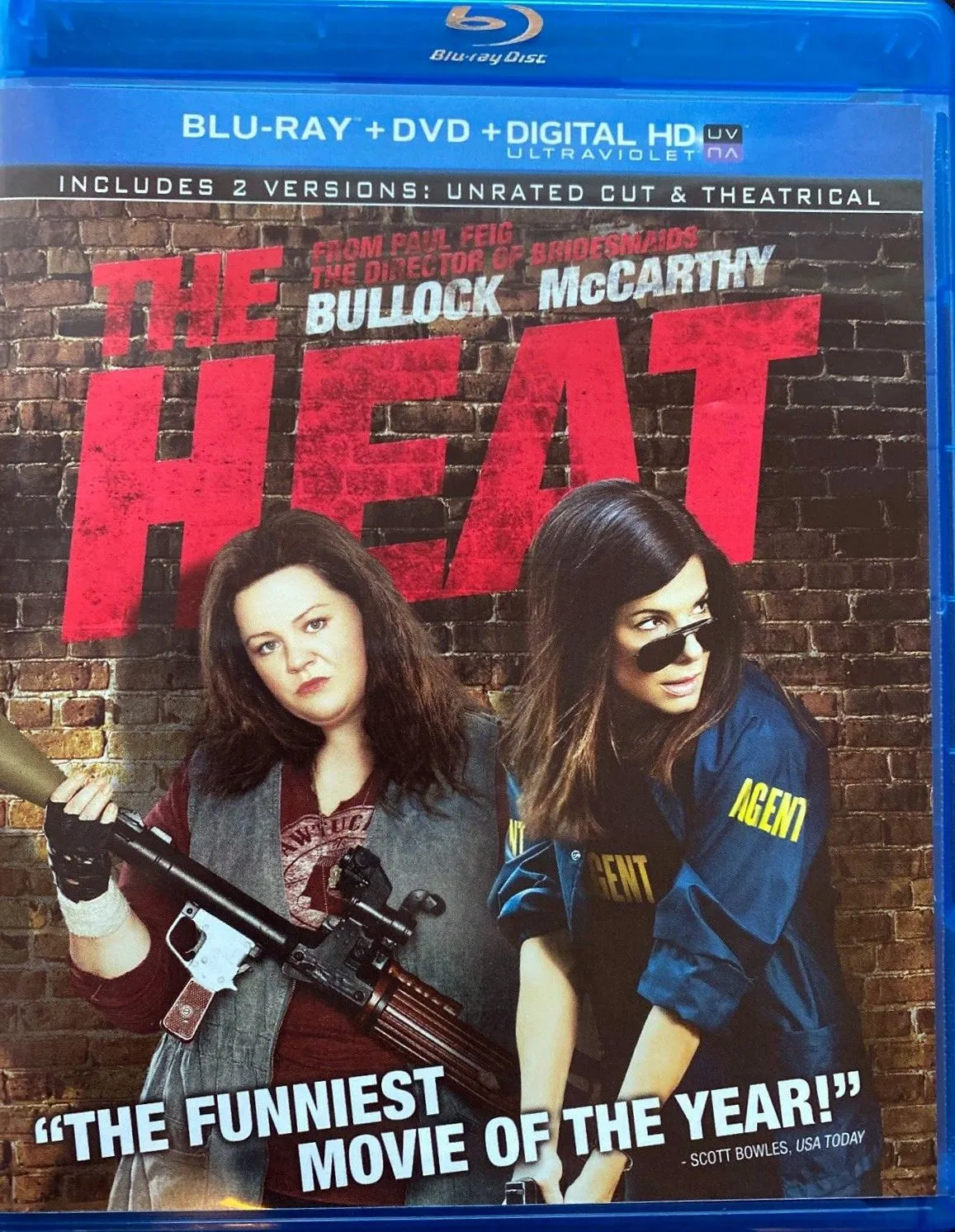 The Heat Blu-Ray   DVD   Digital Copy (Free Shipping)