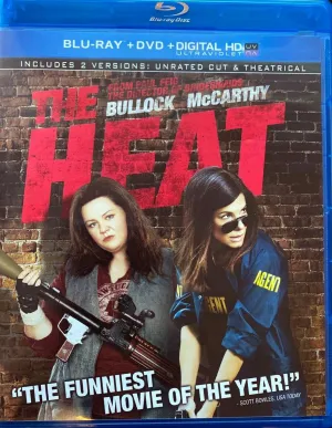 The Heat Blu-Ray   DVD   Digital Copy (Free Shipping)