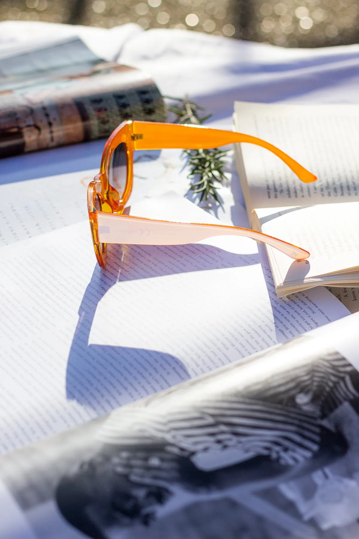 Thick Framed Chunky Cat Eye Sunglasses