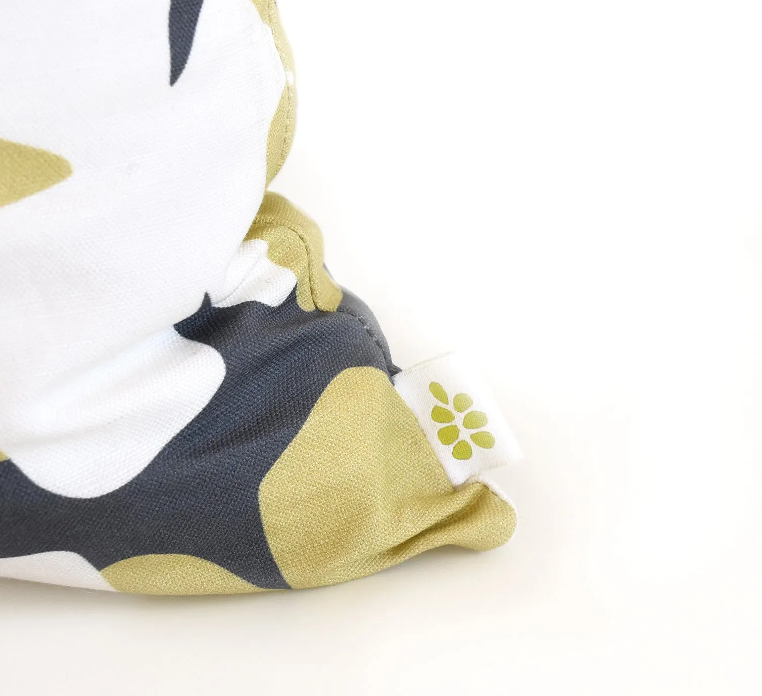 Tilt Linen Cotton Pillow (18x18) – Charcoal Moss