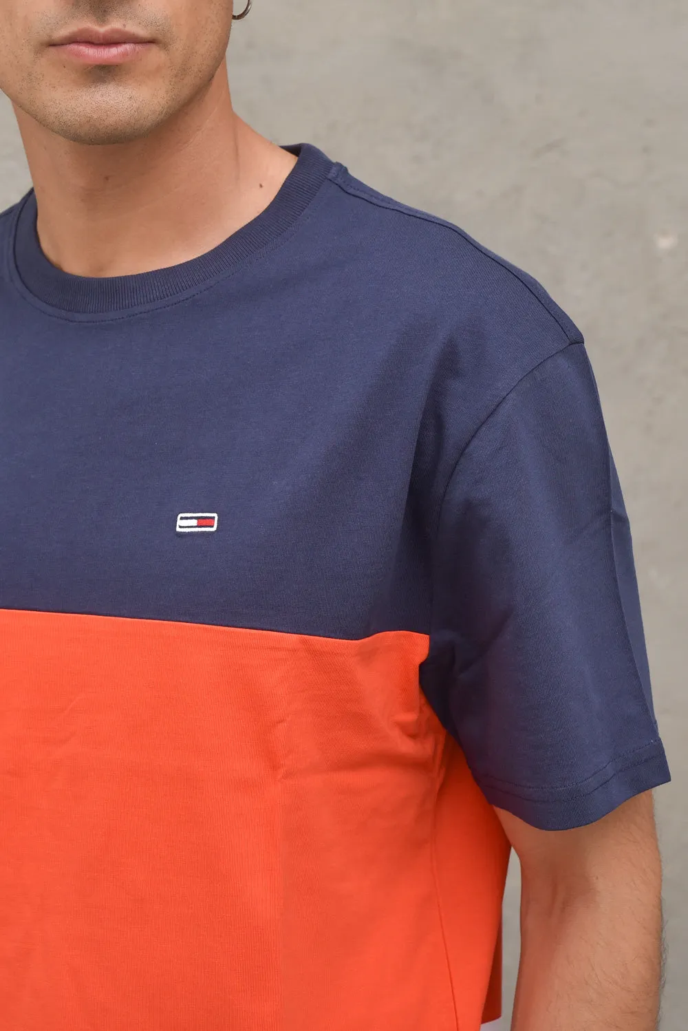 Tjm Classic Color Block Tee - Horizon Multi