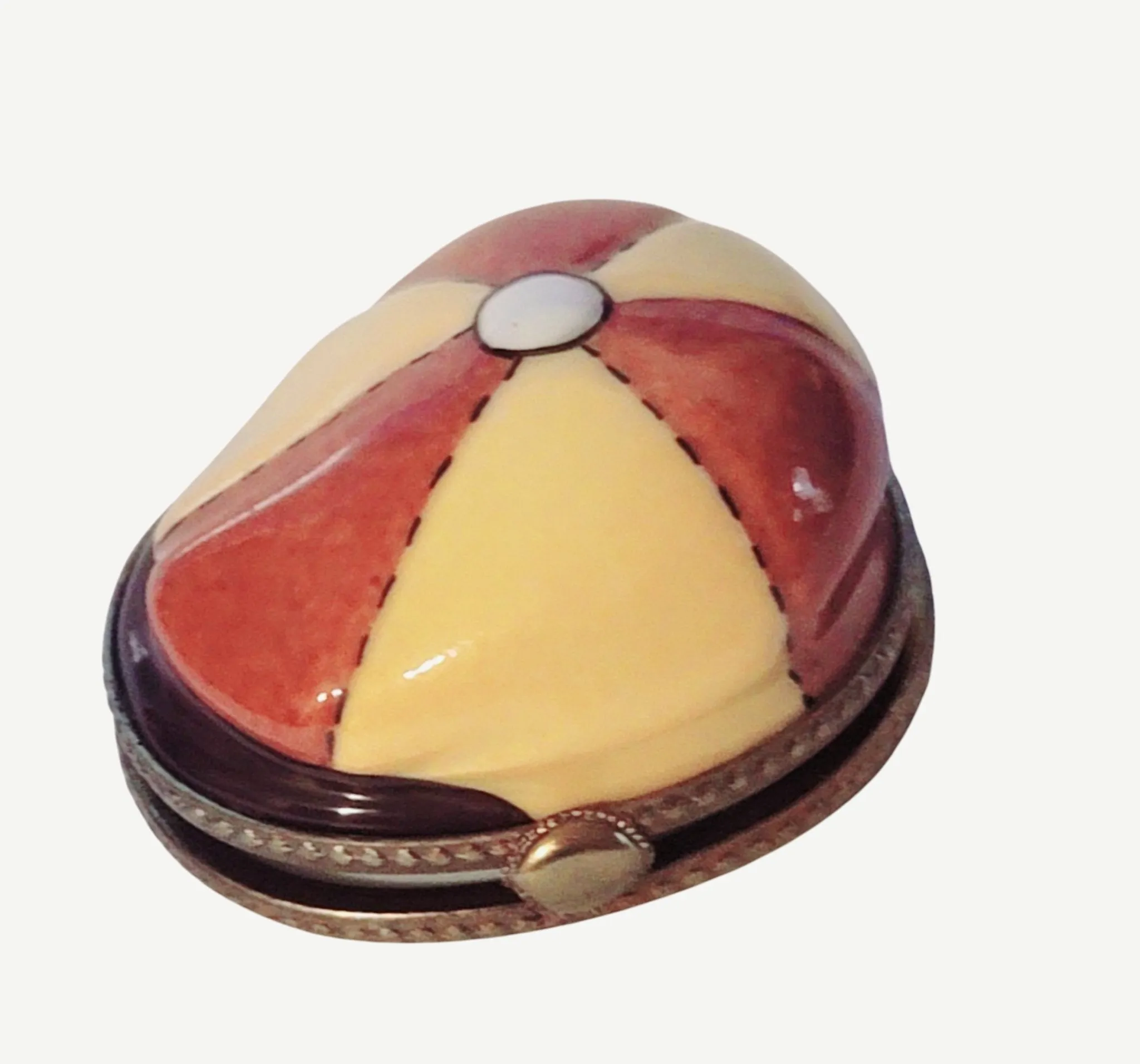 Touring Hat Cap Yellow Brown