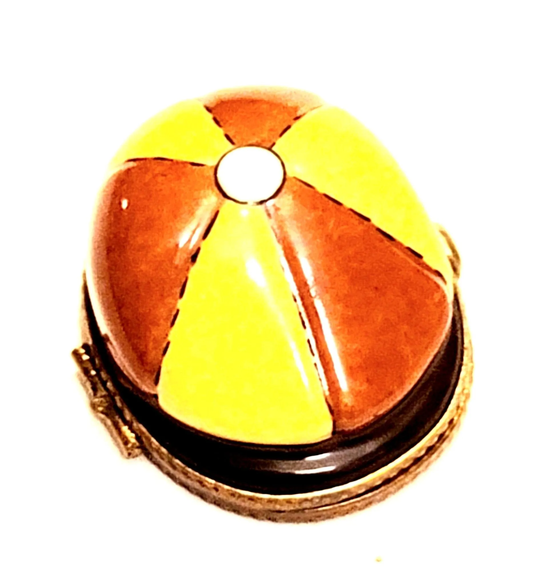 Touring Hat Cap Yellow Brown