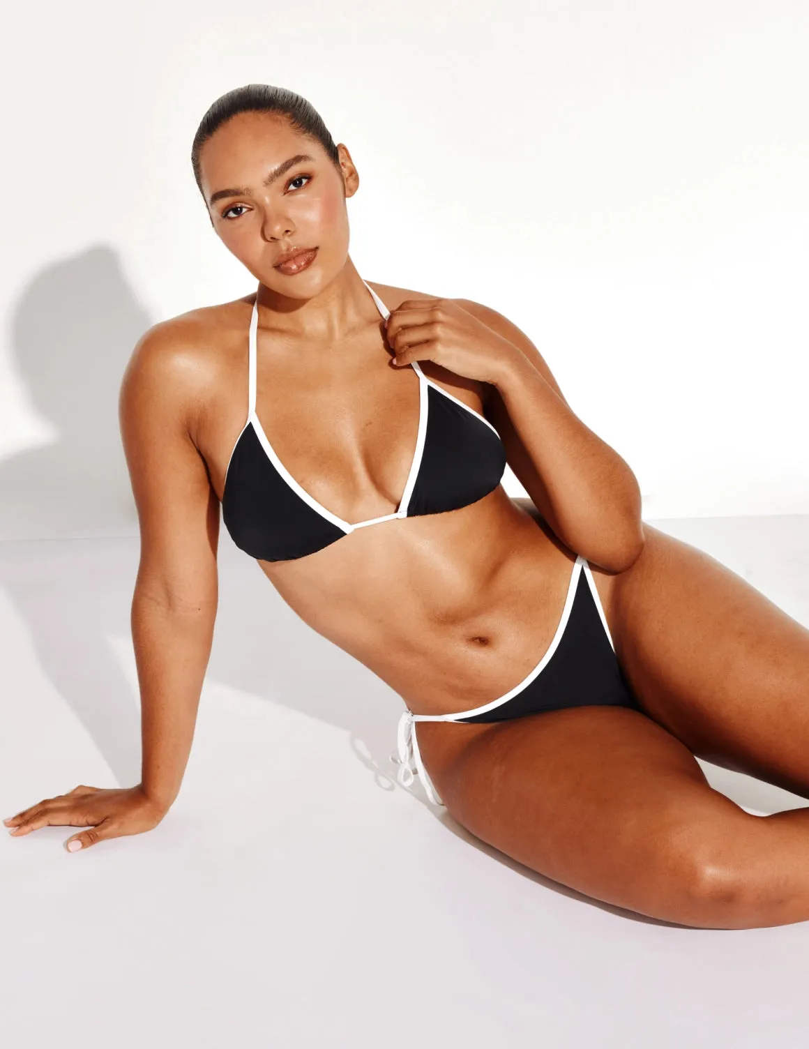 Triangle Bikini Top - Color Block