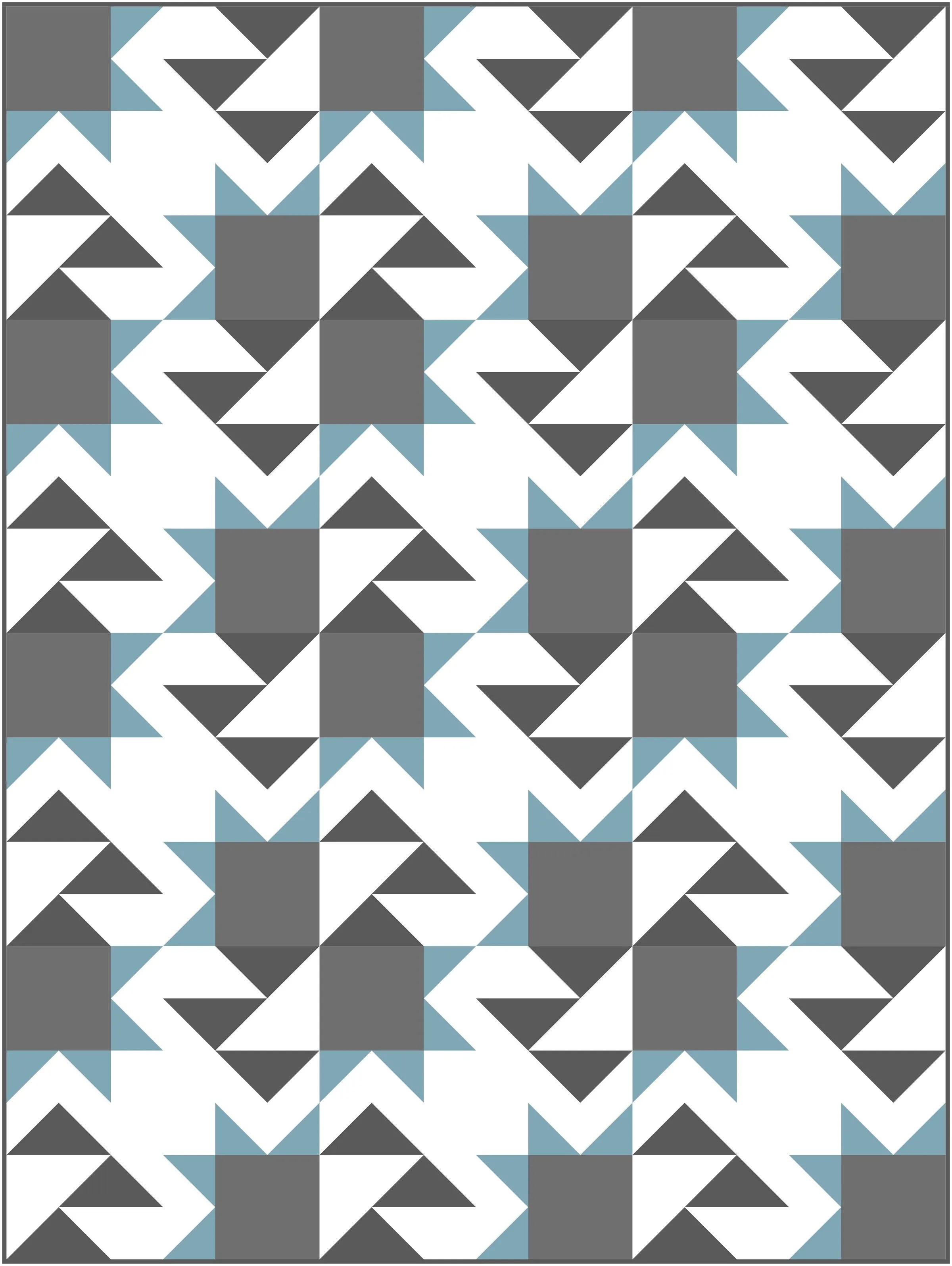 Triplets Quilt Block Pattern