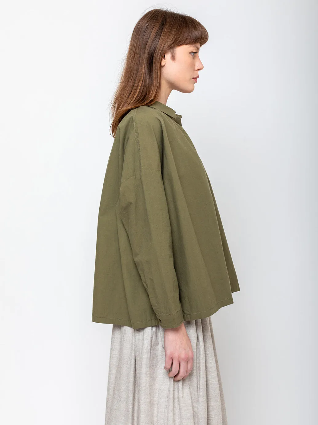 Typewriter Shirt - Olive