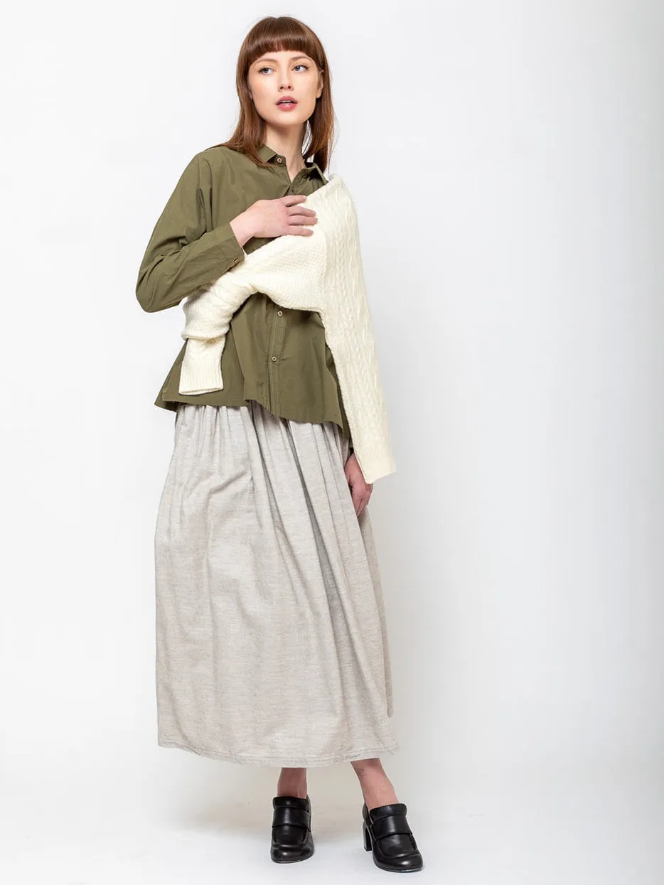 Typewriter Shirt - Olive