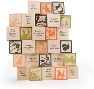 Uncle Goose Nursery Rhyme 28 Block Set