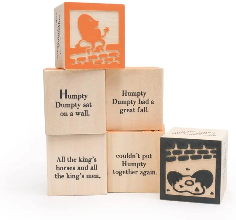 Uncle Goose Nursery Rhyme 28 Block Set