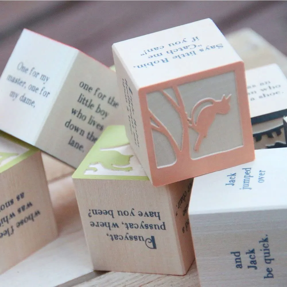 Uncle Goose Nursery Rhyme 28 Block Set