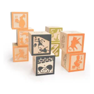 Uncle Goose Nursery Rhyme 9 Block Set