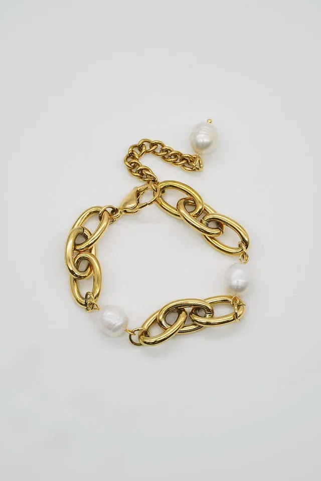 Unconditional Love Bracelet with Pearls
