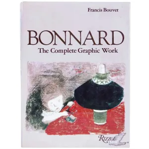 Vintage Art Book: Bonnard, The Complete Graphic Work by Francis Bouver