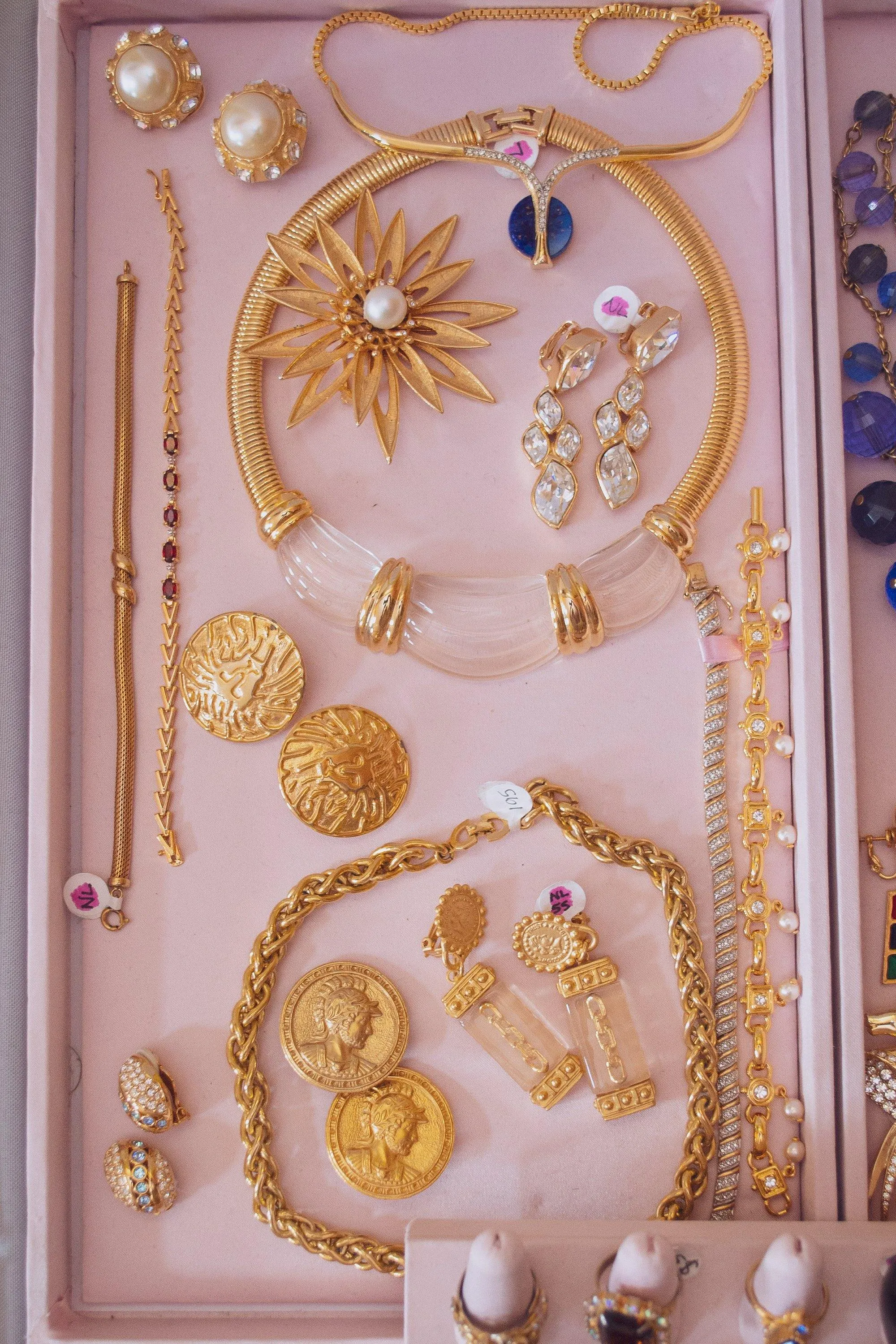 Vintage Christian Dior Classic Gold Chain Necklace