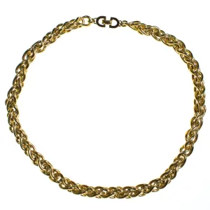 Vintage Christian Dior Classic Gold Chain Necklace