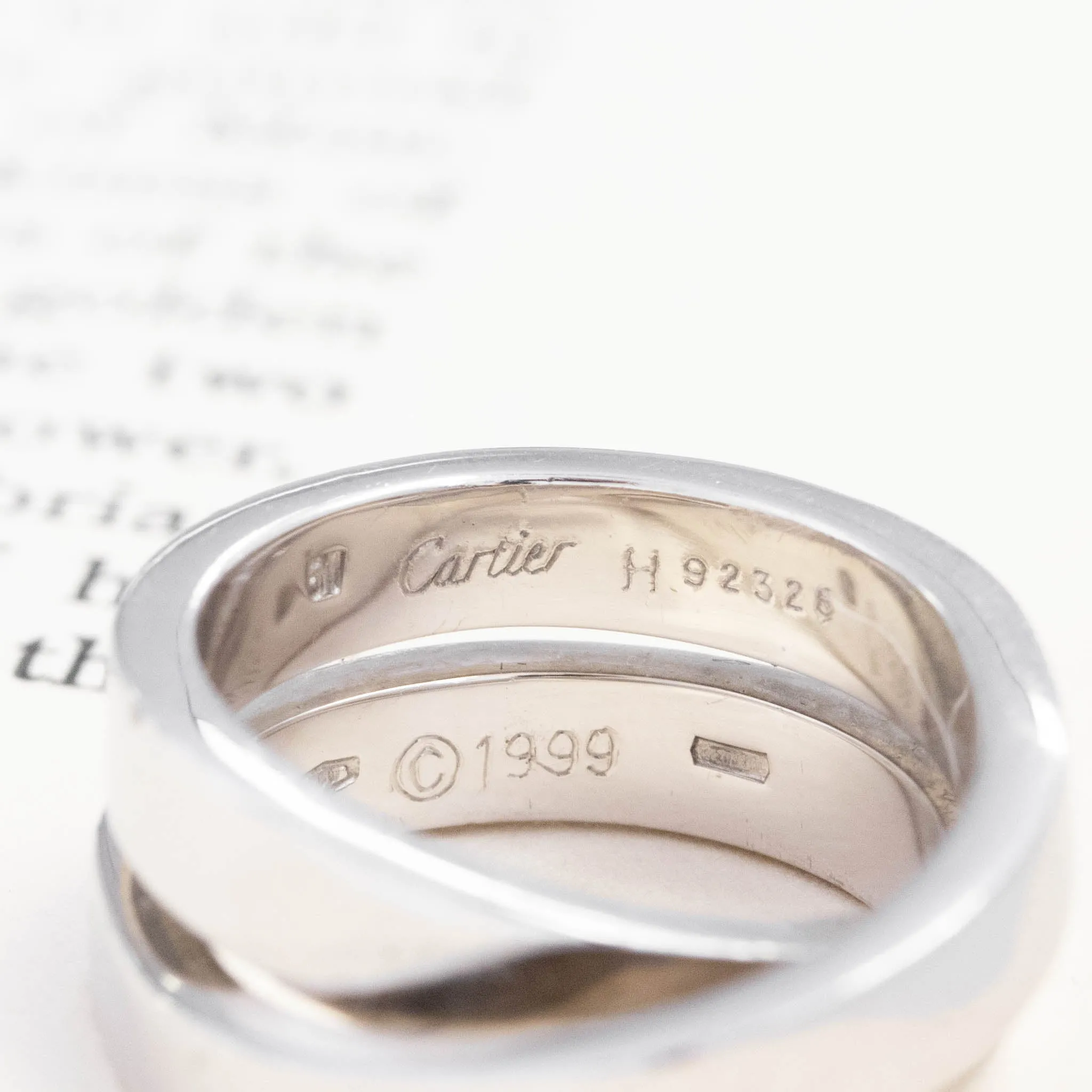 Vintage Nouvelle Band by Cartier