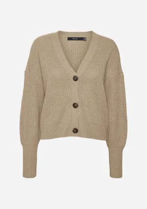 VMLea LS V-Neck Cuff Cardigan