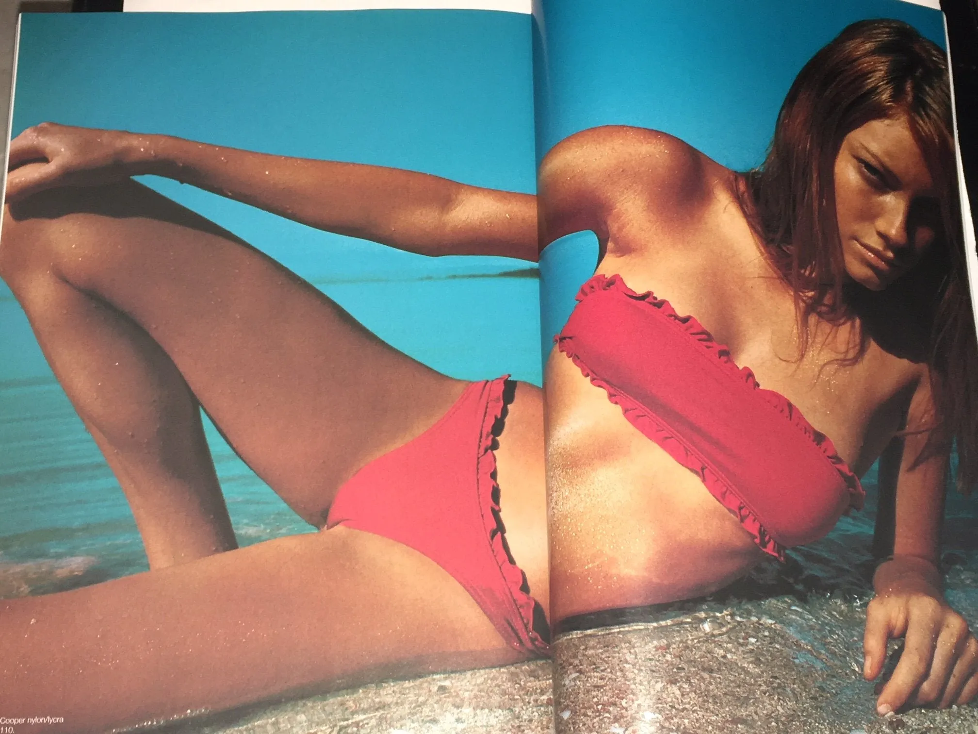VOGUE Magazine Australia January 2003 CHRISTY TURLINGTON Cindy Crawford MAY ANDERSEN