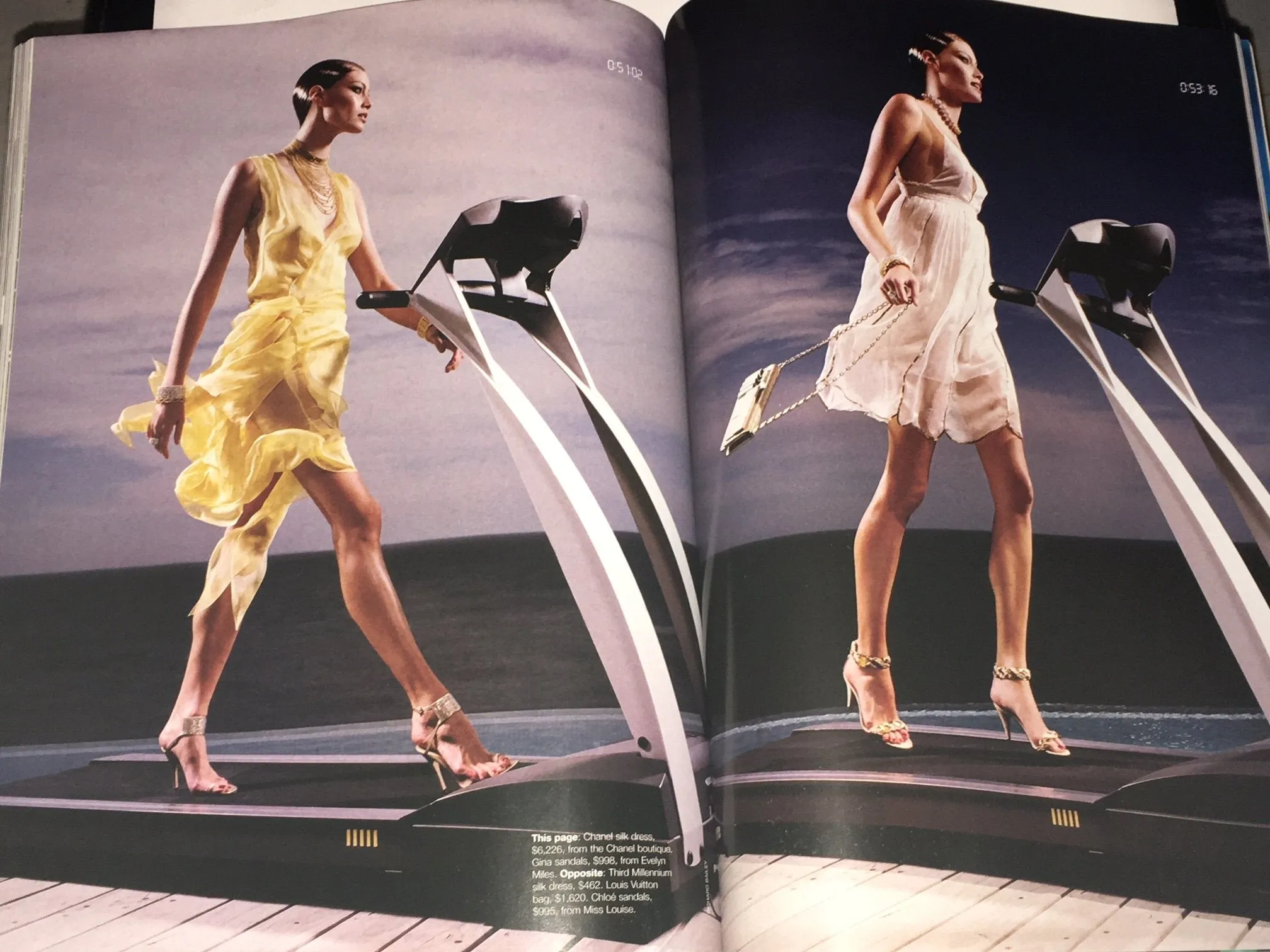 VOGUE Magazine Australia January 2003 CHRISTY TURLINGTON Cindy Crawford MAY ANDERSEN