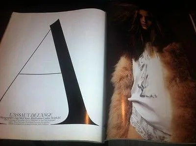 VOGUE Paris Magazine March 2004 KATE MOSS Daria Werbowy GISELE BUNDCHEN Madonna